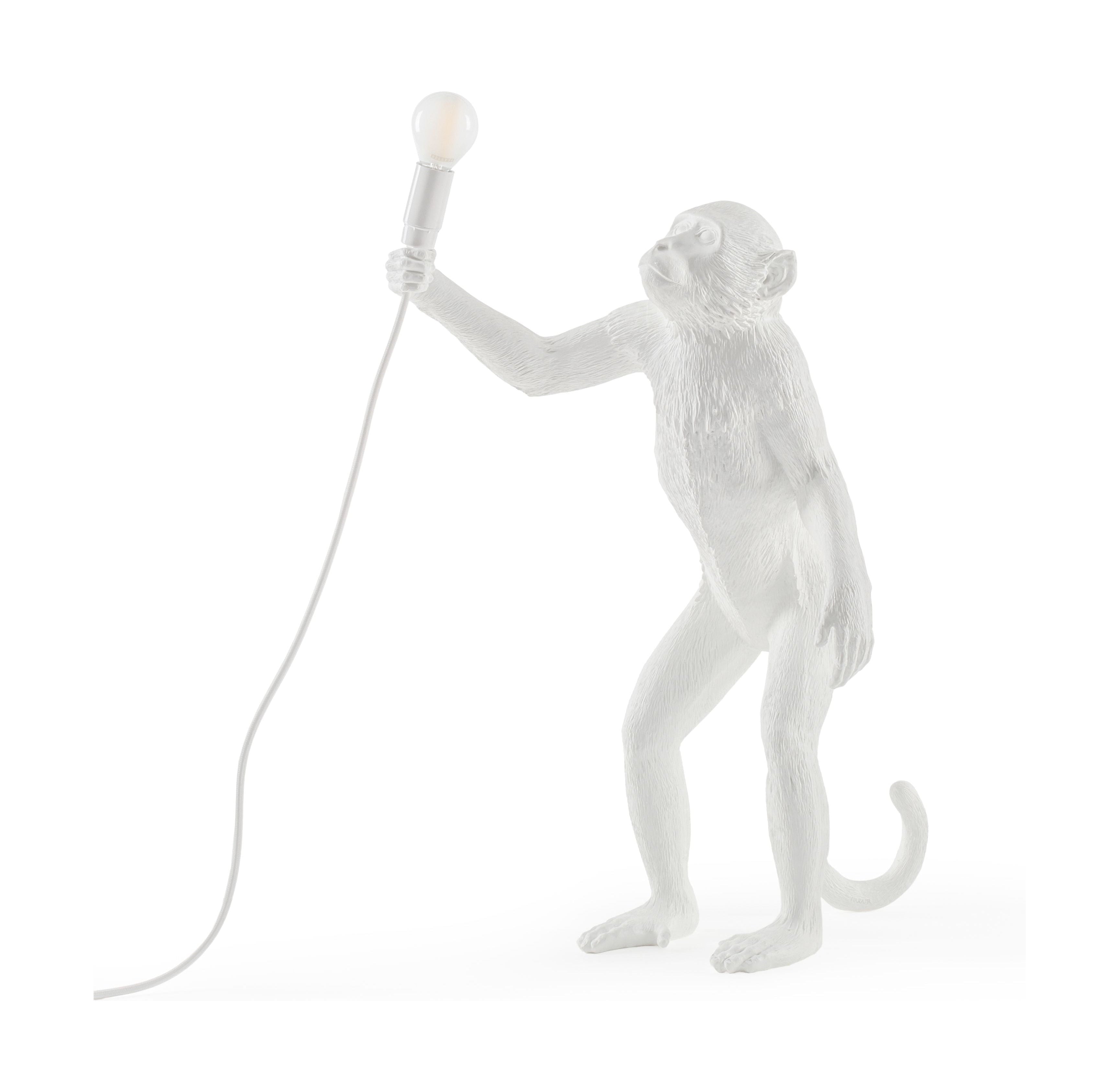 [product_category]-Seletti Monkey Outdoor Lamp White, Standing-Seletti-8008215149264-14926-SEL-1