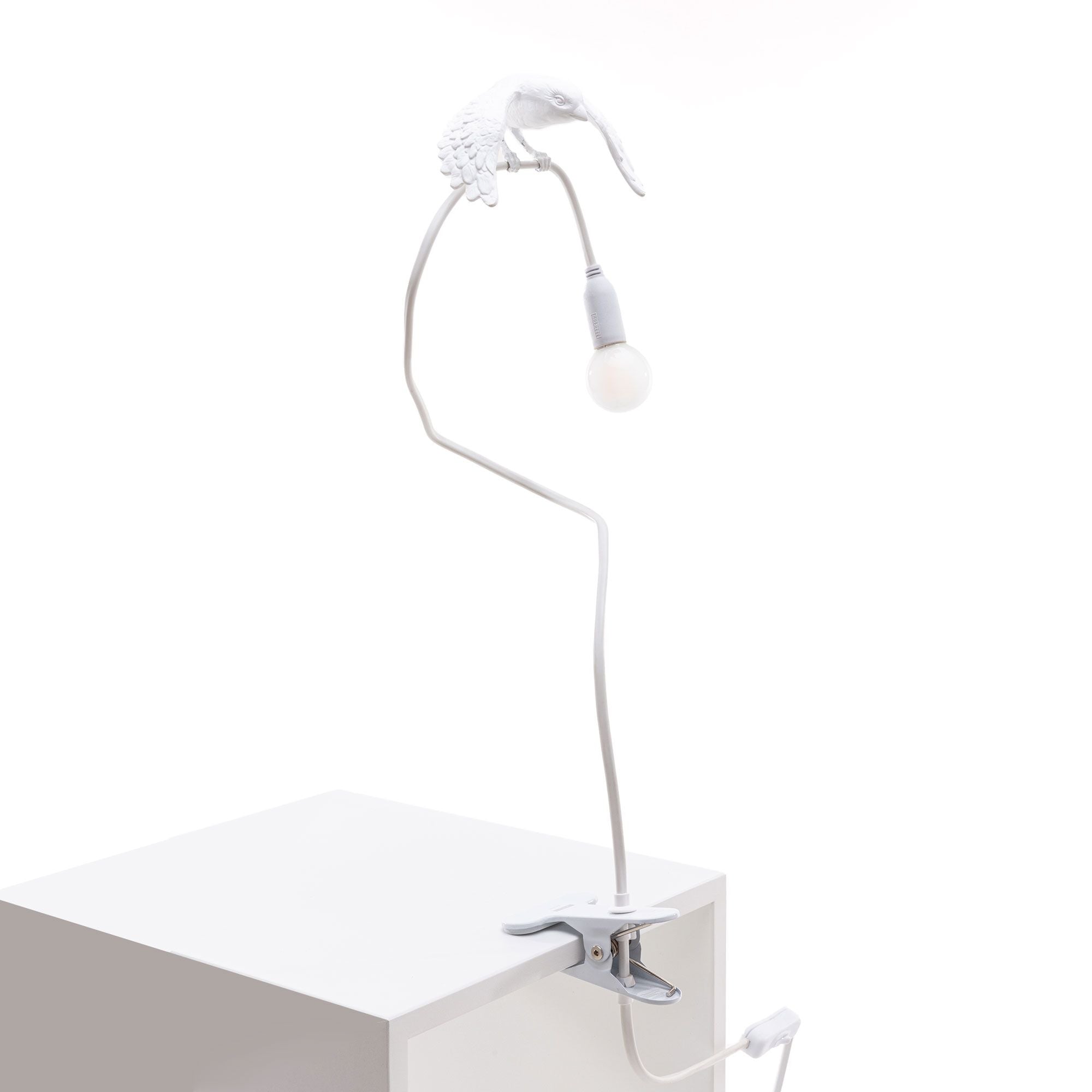 [product_category]-Seletti Sparrow Lamp With Clamp, Taking Off-Seletti-8008215153117-15311-SEL-2