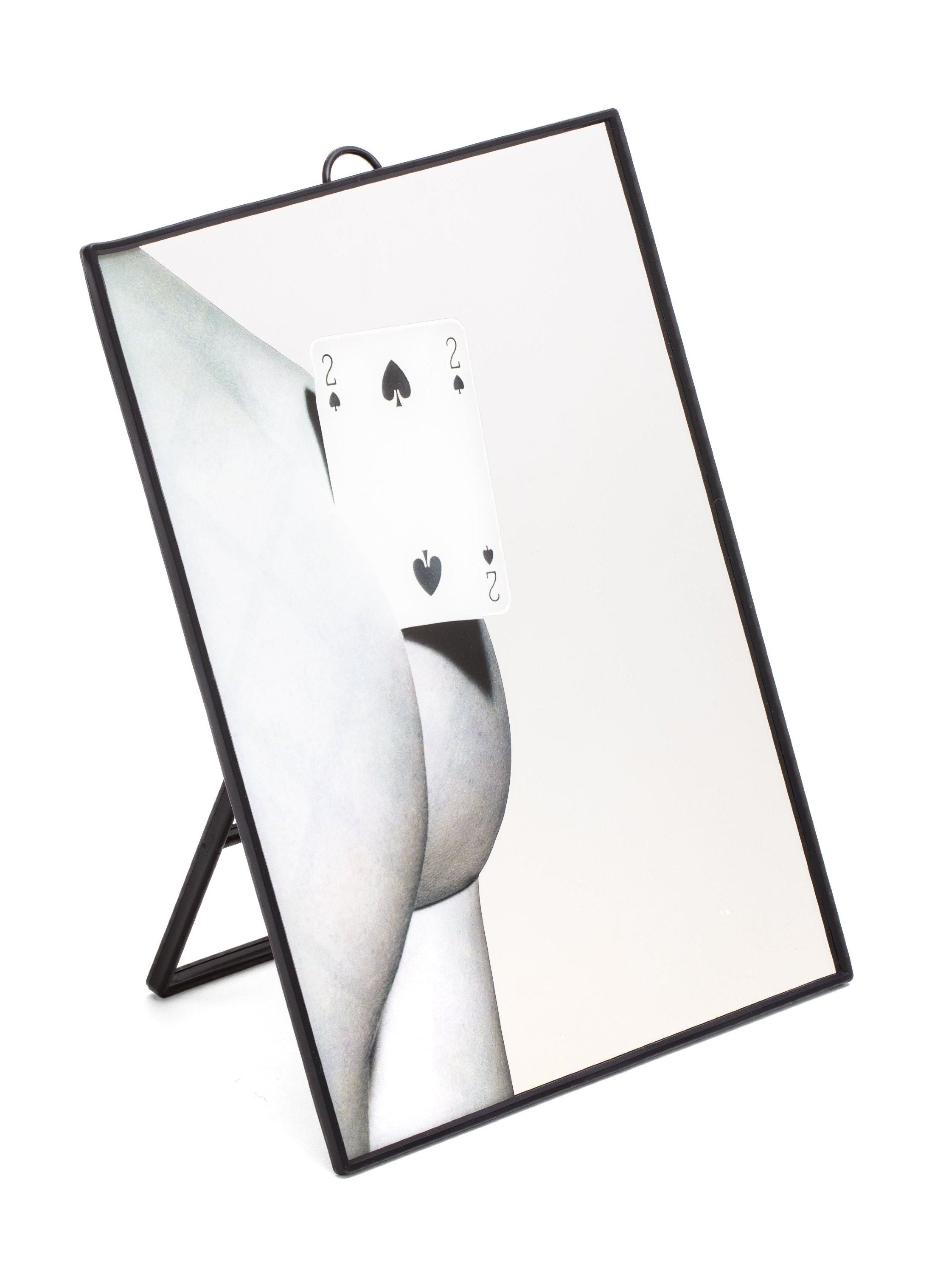 [product_category]-Seletti Toiletpaper Mirror Small, Two Of Spades-Seletti-8008215171012-17101-SEL-1