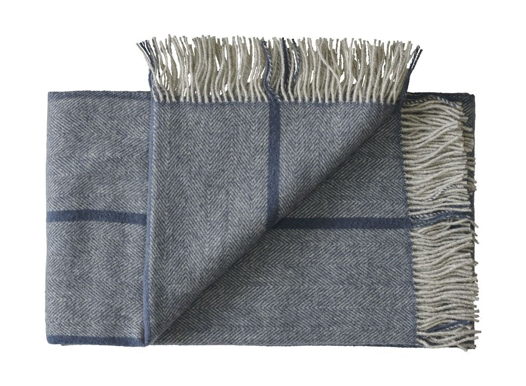 [product_category]-Silkeborg Uldspinderi Askø Plaid 140x240 Cm, Fjord-Silkeborg Uldspinderi-5710398000203-00-1503-2126-SIL-9