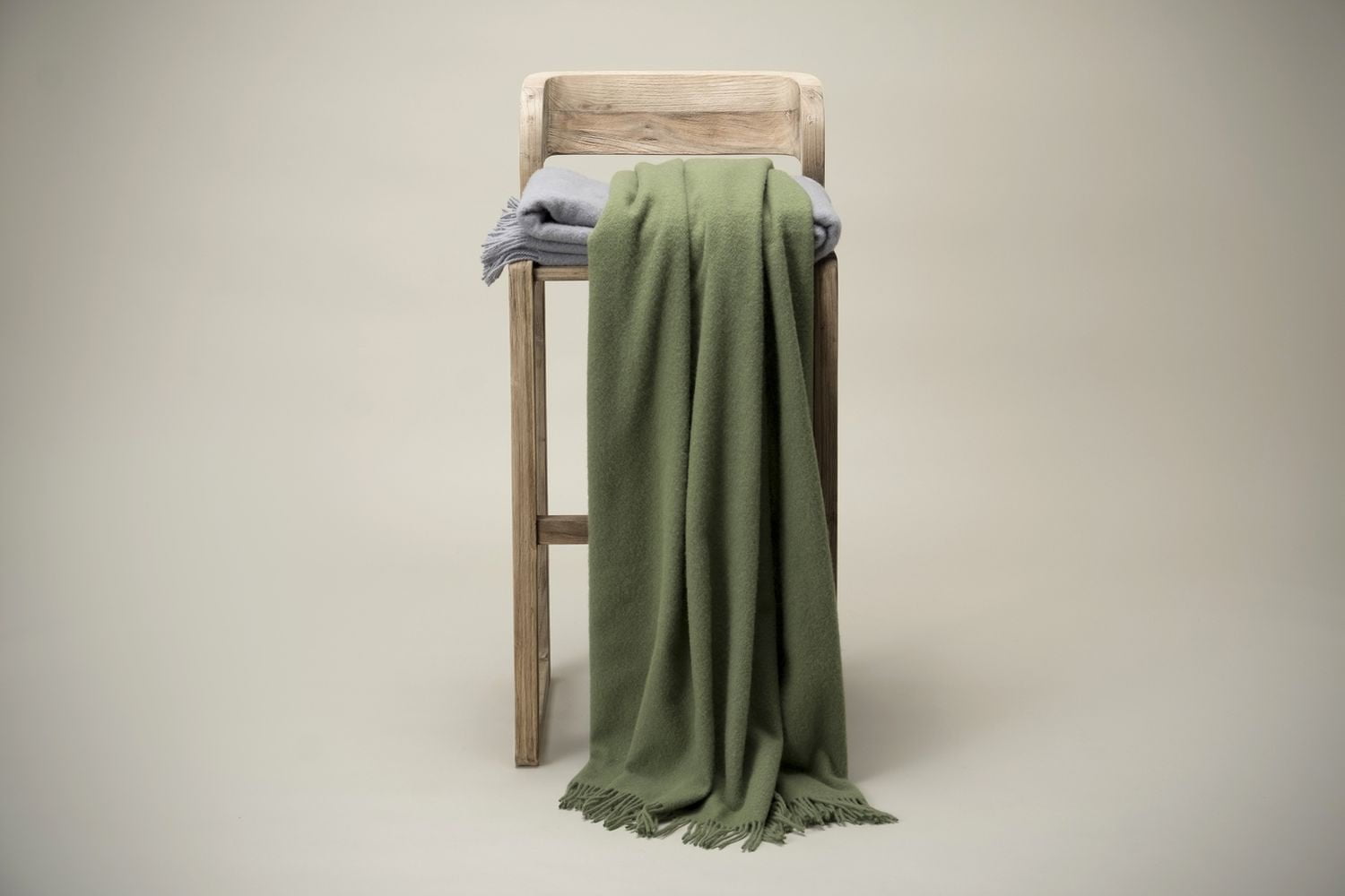 [product_category]-Silkeborg Uldspinderi Askø Plaid 140x240 Cm, Herbal-Silkeborg Uldspinderi-5710398000180-00-1503-1026-SIL-5