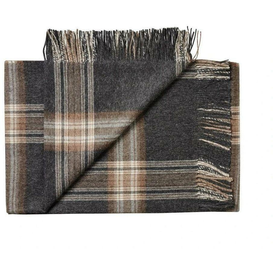 [product_category]-Silkeborg Uldspinderi Buenos Aires Plaid, Dark Grey-Silkeborg Uldspinderi-5710390020292-10231-SIL-1