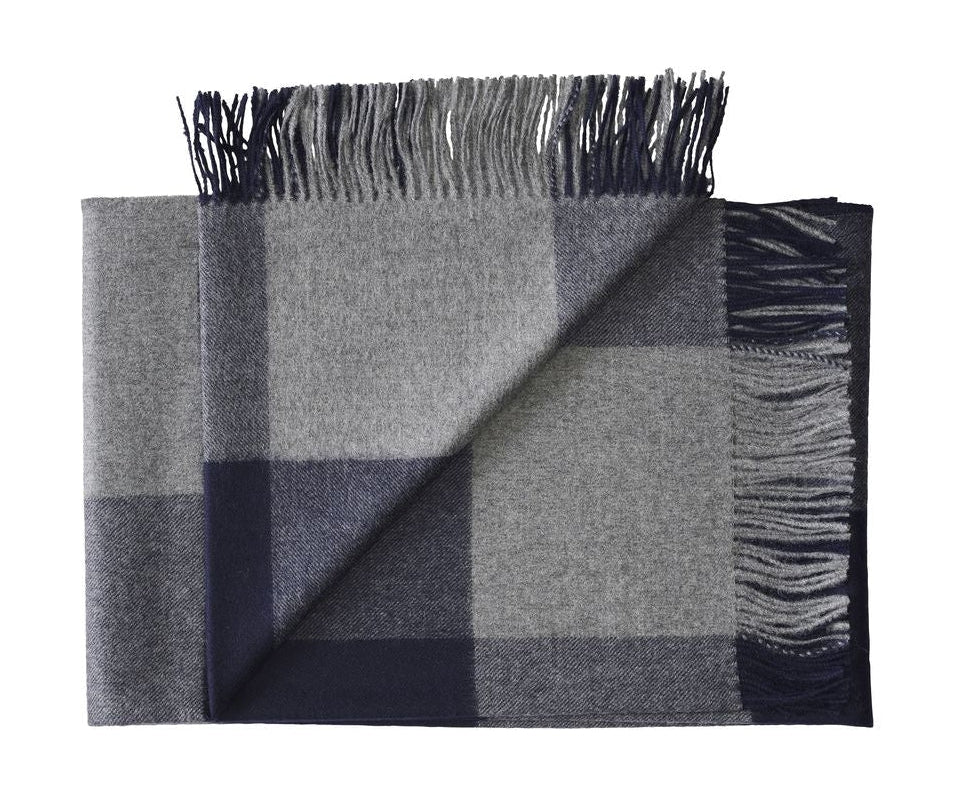 [product_category]-Silkeborg Uldspinderi Caracas Plaid 130x200 Cm, Marina-Silkeborg Uldspinderi-5710390033315-00-1506-3567-SIL-10