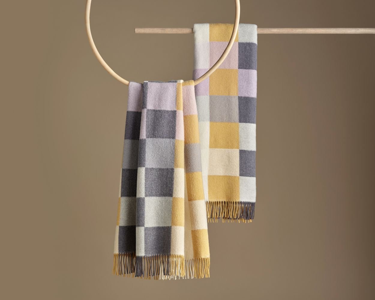 [product_category]-Silkeborg Uldspinderi Caracas Plaid 130x200 Cm, Marina-Silkeborg Uldspinderi-5710390033315-00-1506-3567-SIL-7