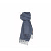 SILKEBORG ULDSPINDRIE CUSCO SCARF 60 X200 cm, džínové modré