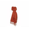 SILKEBORG ULDSPINDIDI CUSCO SCARF 60 X200 cm, dýňová oranžová