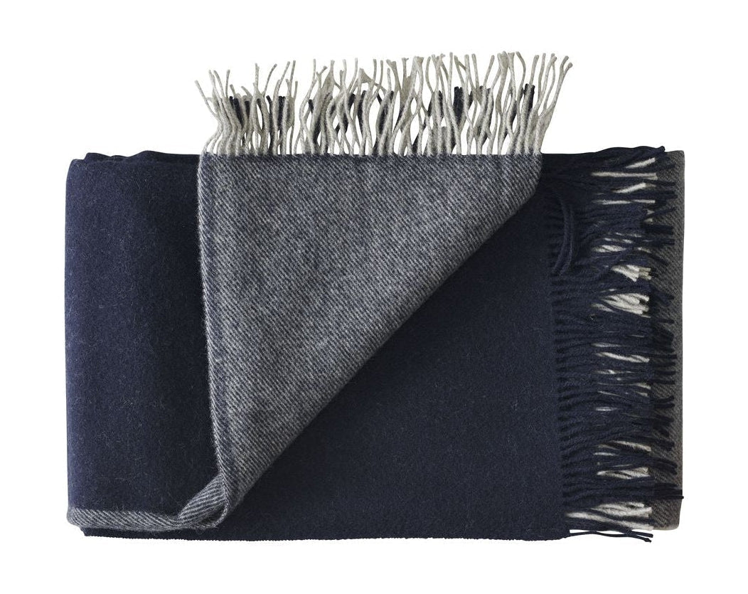 [product_category]-Silkeborg Uldspinderi Drejø Plaid 140x240 Cm, Midnight-Silkeborg Uldspinderi-5710398000227-00-1504-4152-SIL-13