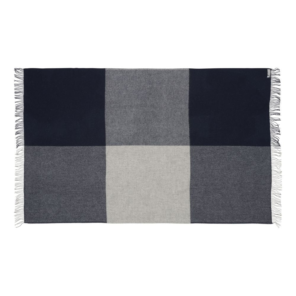 [product_category]-Silkeborg Uldspinderi Drejø Plaid 140x240 Cm, Midnight-Silkeborg Uldspinderi-5710398000227-00-1504-4152-SIL-14