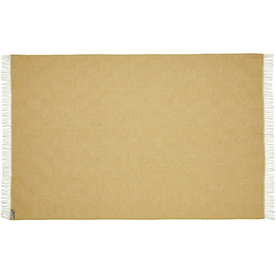[product_category]-Silkeborg Uldspinderi Fanø Plaid 140 X240 Cm, Sunflower Yellow-Silkeborg Uldspinderi-5710398000081-00-1035-0128-SIL-2