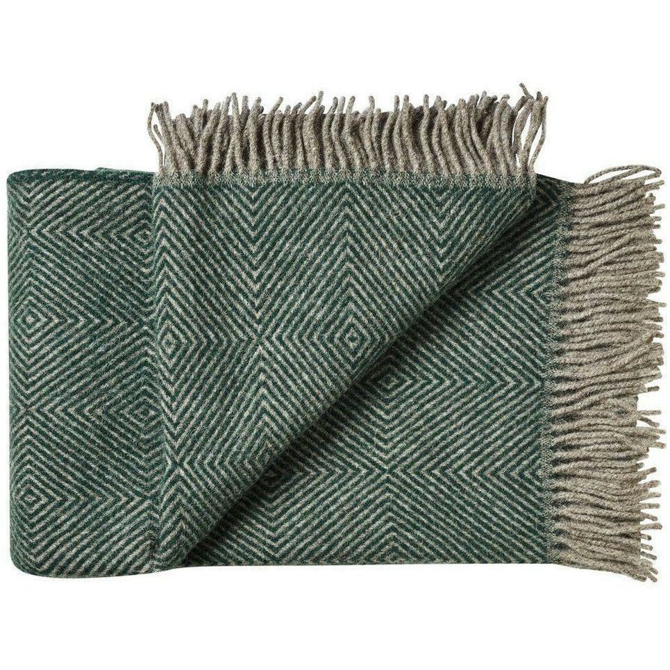 [product_category]-Silkeborg Uldspinderi Fanø Plaid 140x240 Cm, Dark Pine Green-Silkeborg Uldspinderi-5710390000782-00-1035-0178-SIL-1