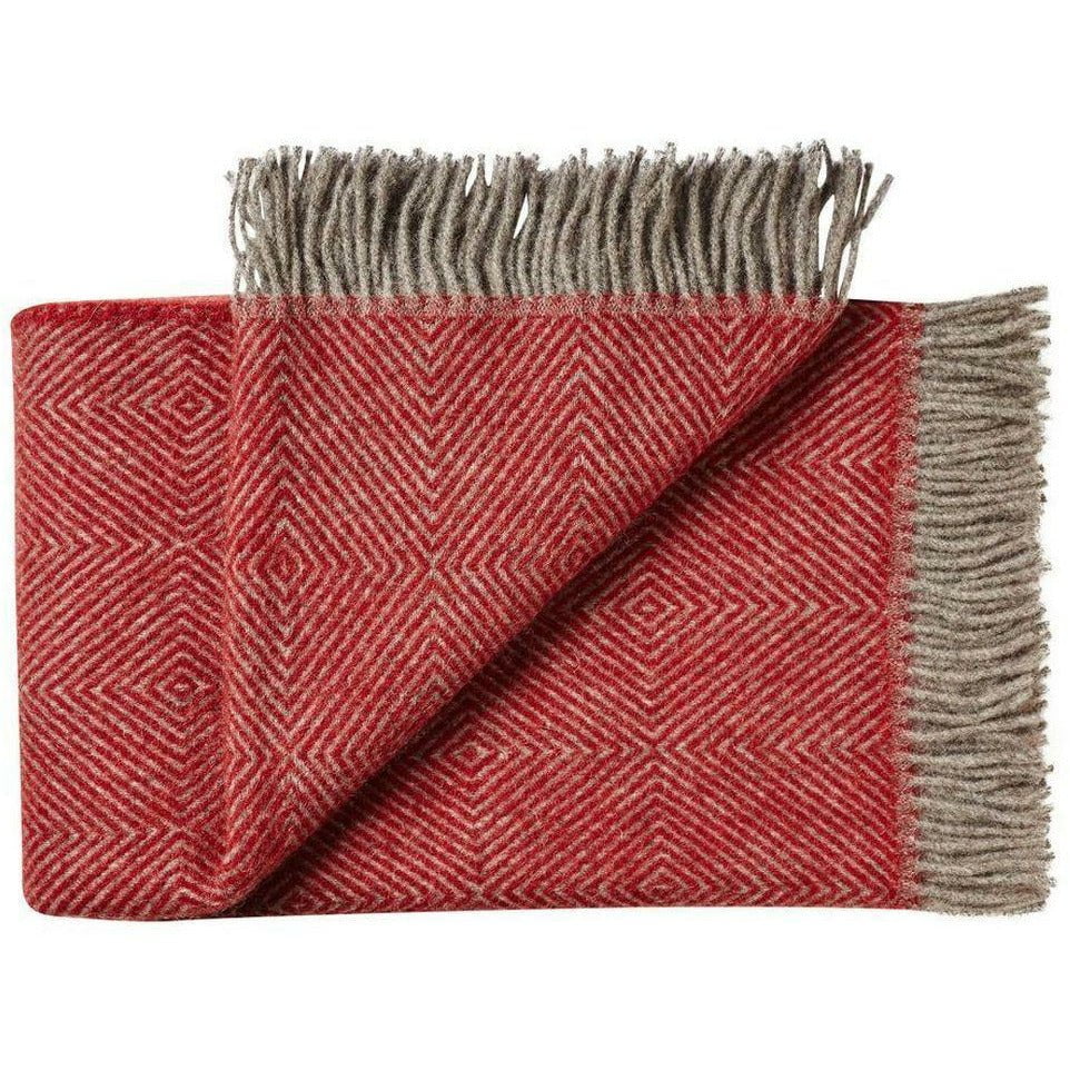 [product_category]-Silkeborg Uldspinderi Fanø Plaid 140x240 Cm, Granite Red-Silkeborg Uldspinderi-5710390000775-00-1035-0177-SIL-1