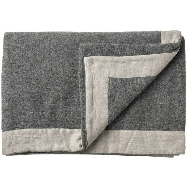 [product_category]-Silkeborg Uldspinderi Gotland Plaid 240 X240 Cm, Dark Nordic Grey-Silkeborg Uldspinderi-5710390003028-00-1050-0116-SIL-1