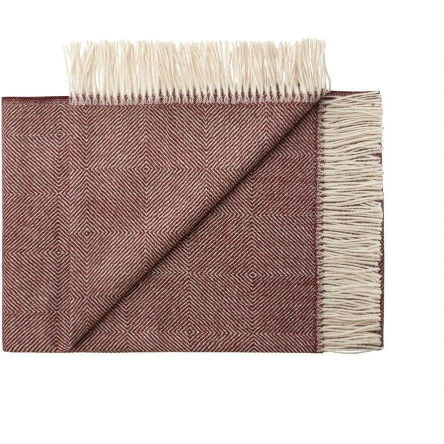 [product_category]-Silkeborg Uldspinderi La Paz Plaid, Old Bordeaux-Silkeborg Uldspinderi-5710390033124-00-1052-0640-SIL-1