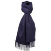 SILKEBORG ULDSPINDIMI LIMA SCARF 30 X200 cm, Navy Blue