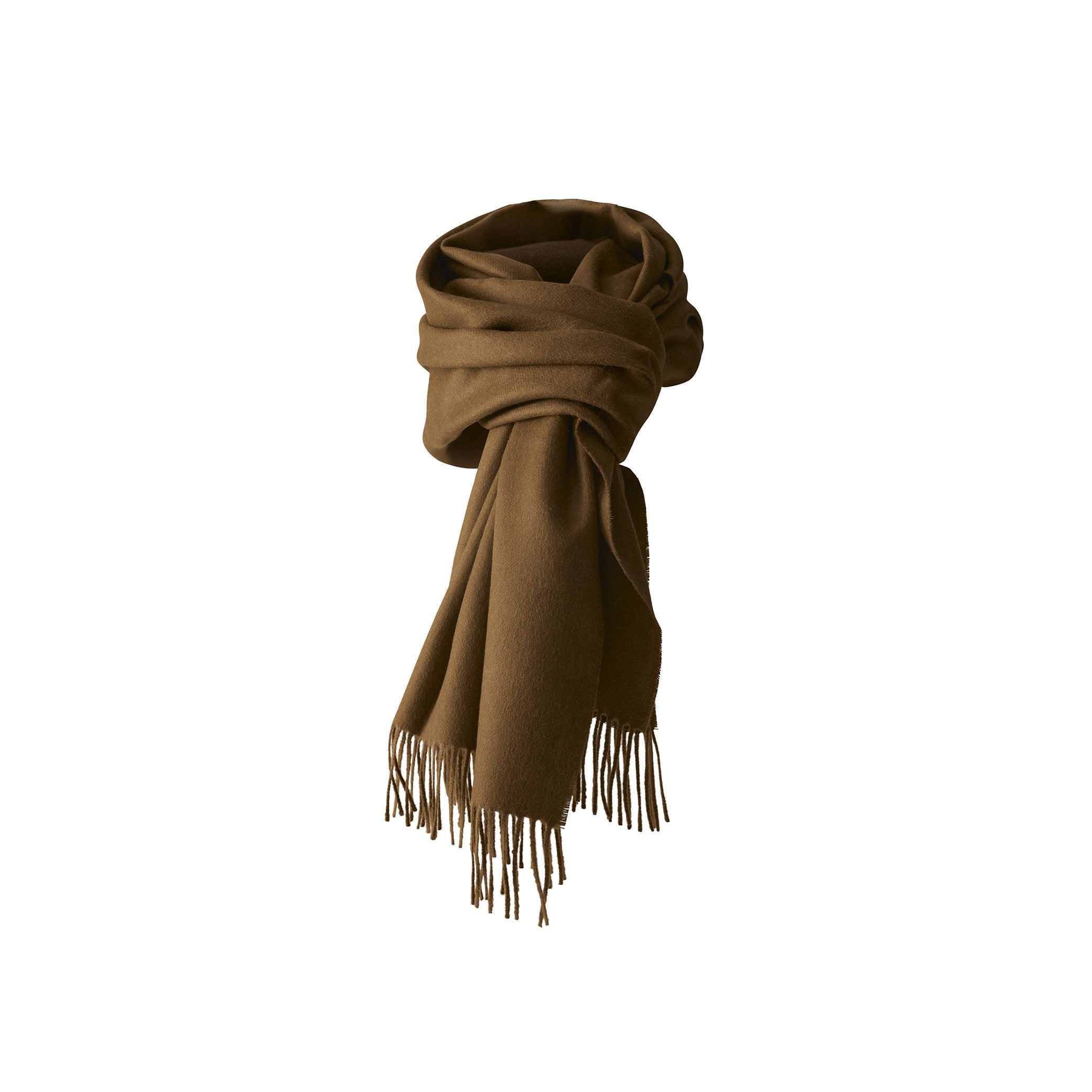 [product_category]-Silkeborg Uldspinderi Lima Scarf 60x200 Cm, Caramel-Silkeborg Uldspinderi-5710390050275-00-1058-0326-SIL-1