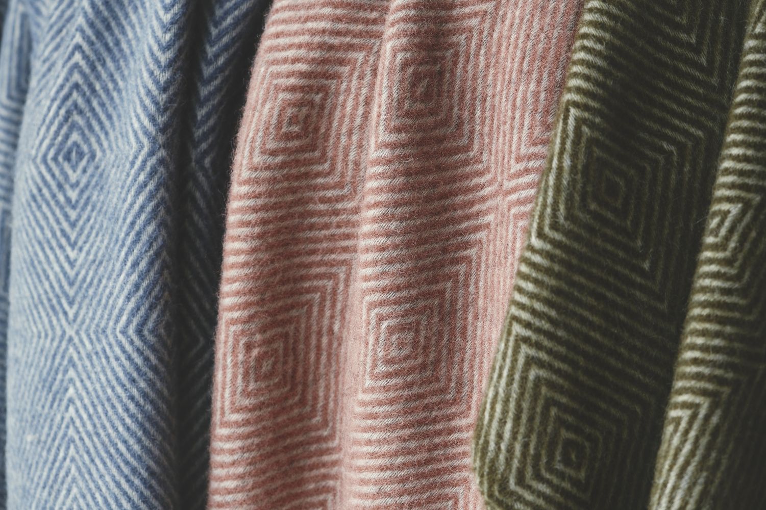 [product_category]-Silkeborg Uldspinderi Livø Plaid 140x240 Cm, Fjord-Silkeborg Uldspinderi-5710398000128-00-1501-2126-SIL-6