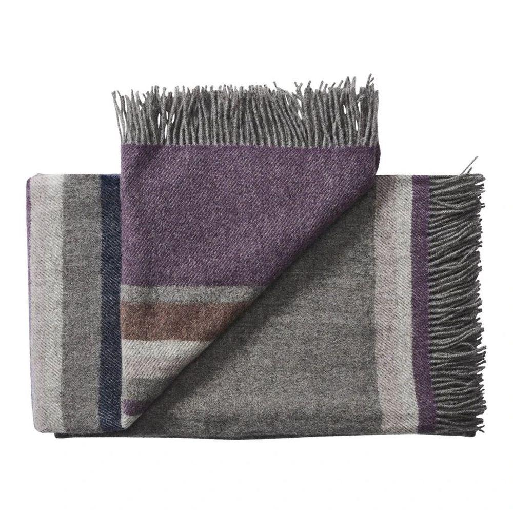 [product_category]-Silkeborg Uldspinderi Lyø Plaid, Grey Heather-Silkeborg Uldspinderi-5710398000012-00-1502-0836-SIL-1