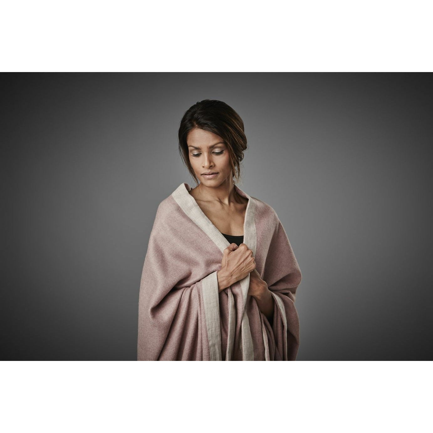 [product_category]-Silkeborg Uldspinderi Mendoza Plaid 130 X180 Cm, Dusty Rose-Silkeborg Uldspinderi-5710390029813-00-1064-1927-SIL-4