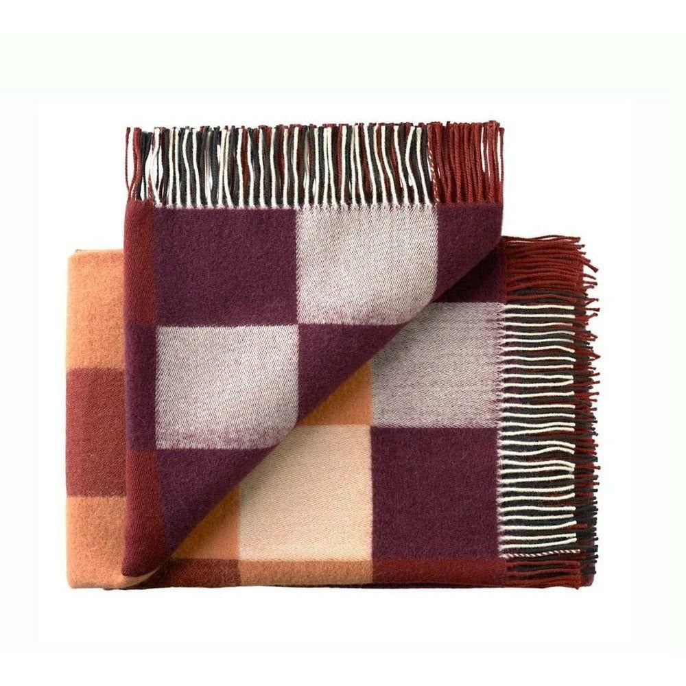 [product_category]-Silkeborg Uldspinderi Plain Beat Plaid, Warm Red-Silkeborg Uldspinderi-5710390015144-00-1151-1222-SIL-1