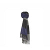 Silkeborg Uldspinderi Salta Scarf, modrá šedá