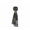 Silkeborg Uldspinderi Salta Scarf, zelená šedá