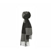 SILKEBORG ULDSPINDIDI SALTA SCARF, odstíny šedé
