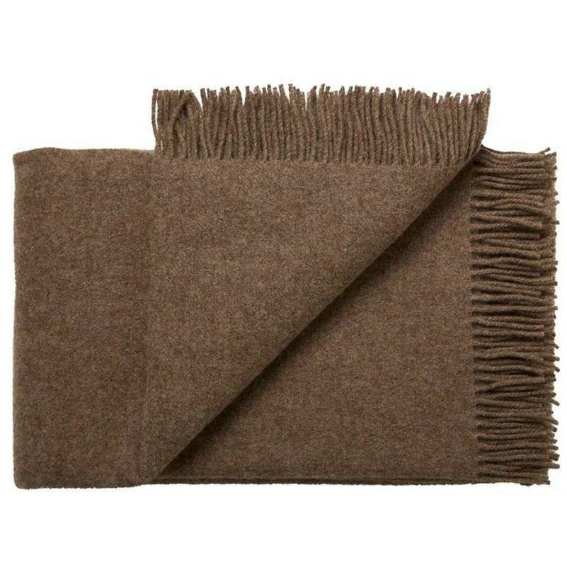 [product_category]-Silkeborg Uldspinderi Samsø Plaid 220 X260 Cm, Gotland Brown-Silkeborg Uldspinderi-5710390002632-00-1083-0120-SIL-1
