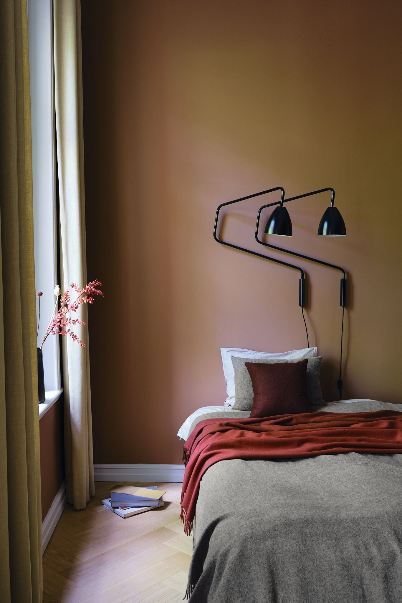 [product_category]-Silkeborg Uldspinderi Secret Throw 130x190 Cm, Ocher/Caramel-Silkeborg Uldspinderi-5710390010781-00-1531 - RWS-2214-SIL-4