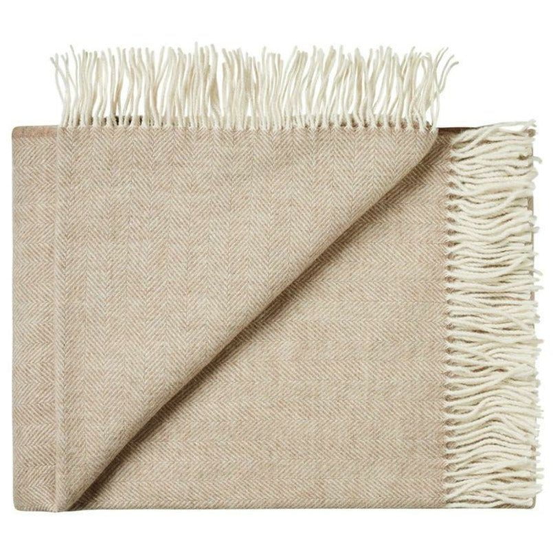 [product_category]-Silkeborg Uldspinderi Sevilla Plaid, Barley Beige-Silkeborg Uldspinderi-5710390027024-00-1088-5153-SIL-1