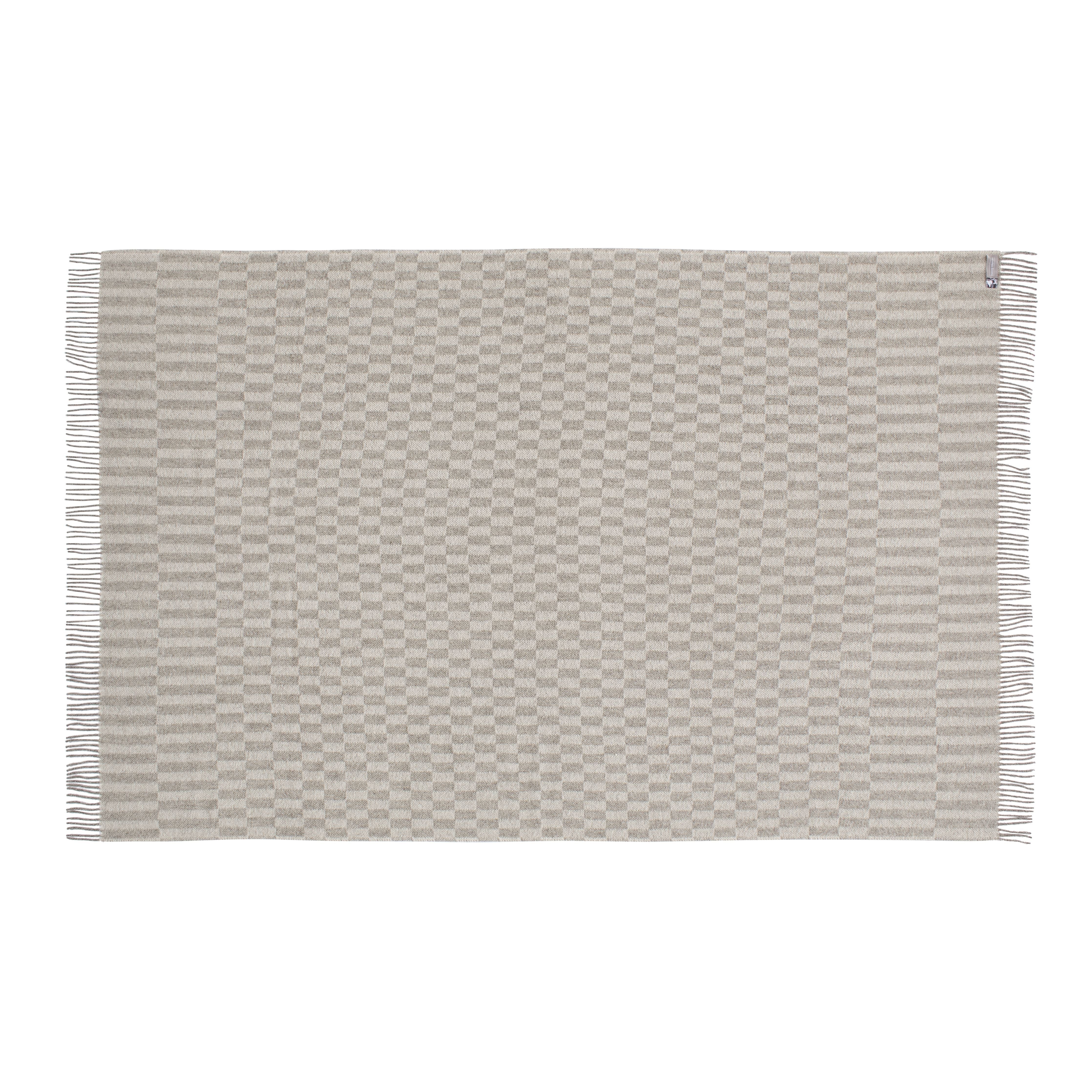 [product_category]-Silkeborg Uldspinderi Stockholm Plaid, Grey/White-Silkeborg Uldspinderi-5710390035005-00-1212-0820-SIL-2
