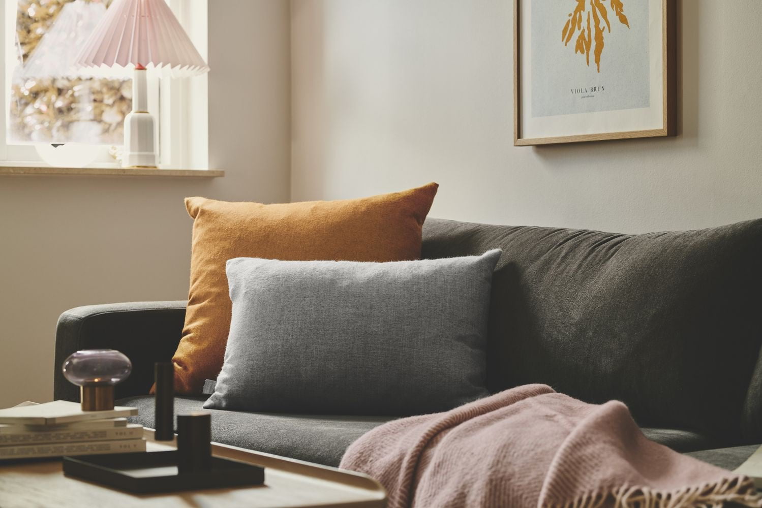 [product_category]-Silkeborg Uldspinderi The Polychrome Cushion 50x70 Cm, Orange/Brown-Silkeborg Uldspinderi-5710390011658-00-1510-1001-SIL-5