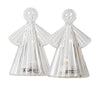 Sirius Alberte Angel 2 PCS H10 cm, čistý/bílý