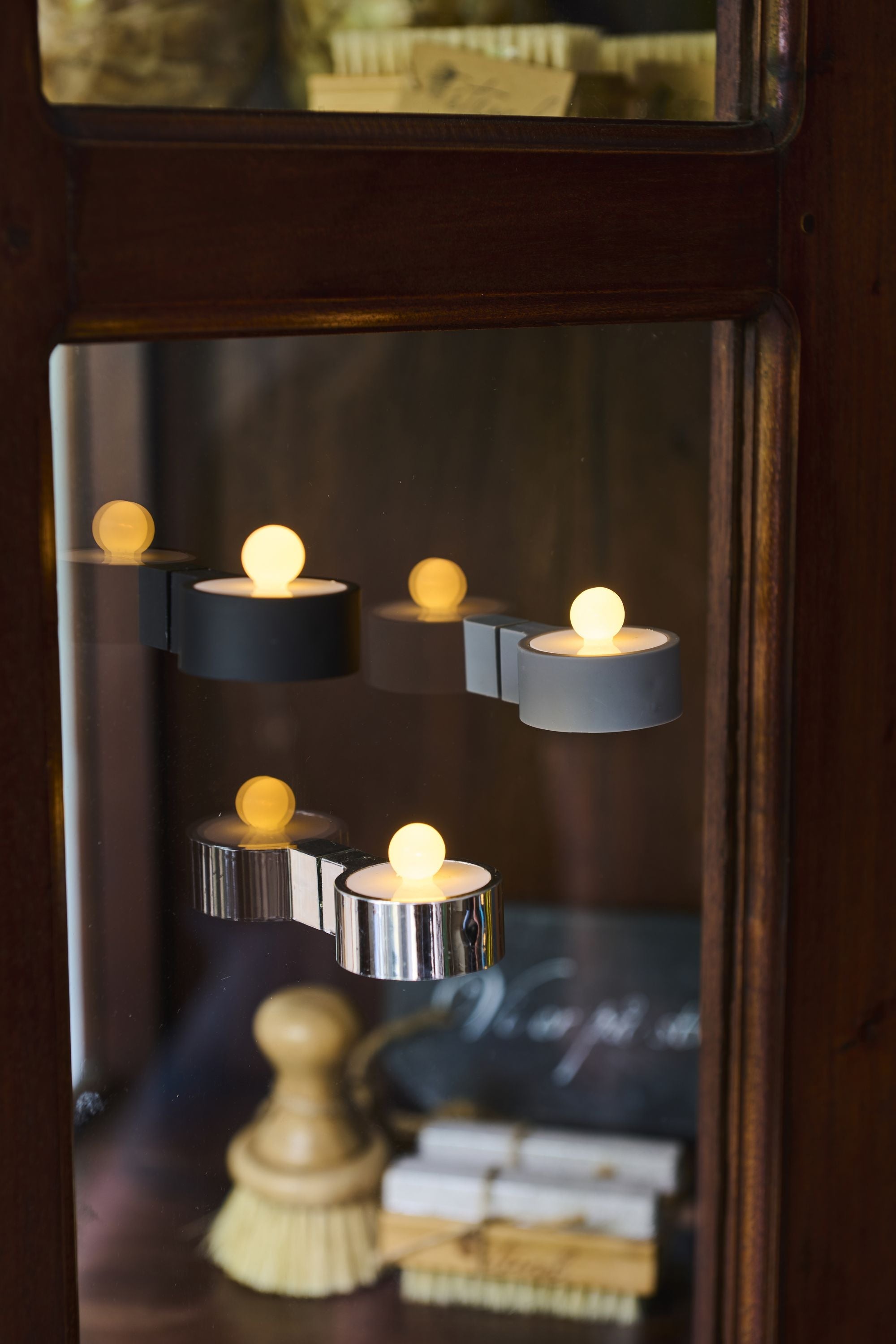 [product_category]-Sirius Amalia Tealight 2 Pcs ø3,9x H1,8 Cm, Black-Sirius-5707310350515-35051-SIR-6