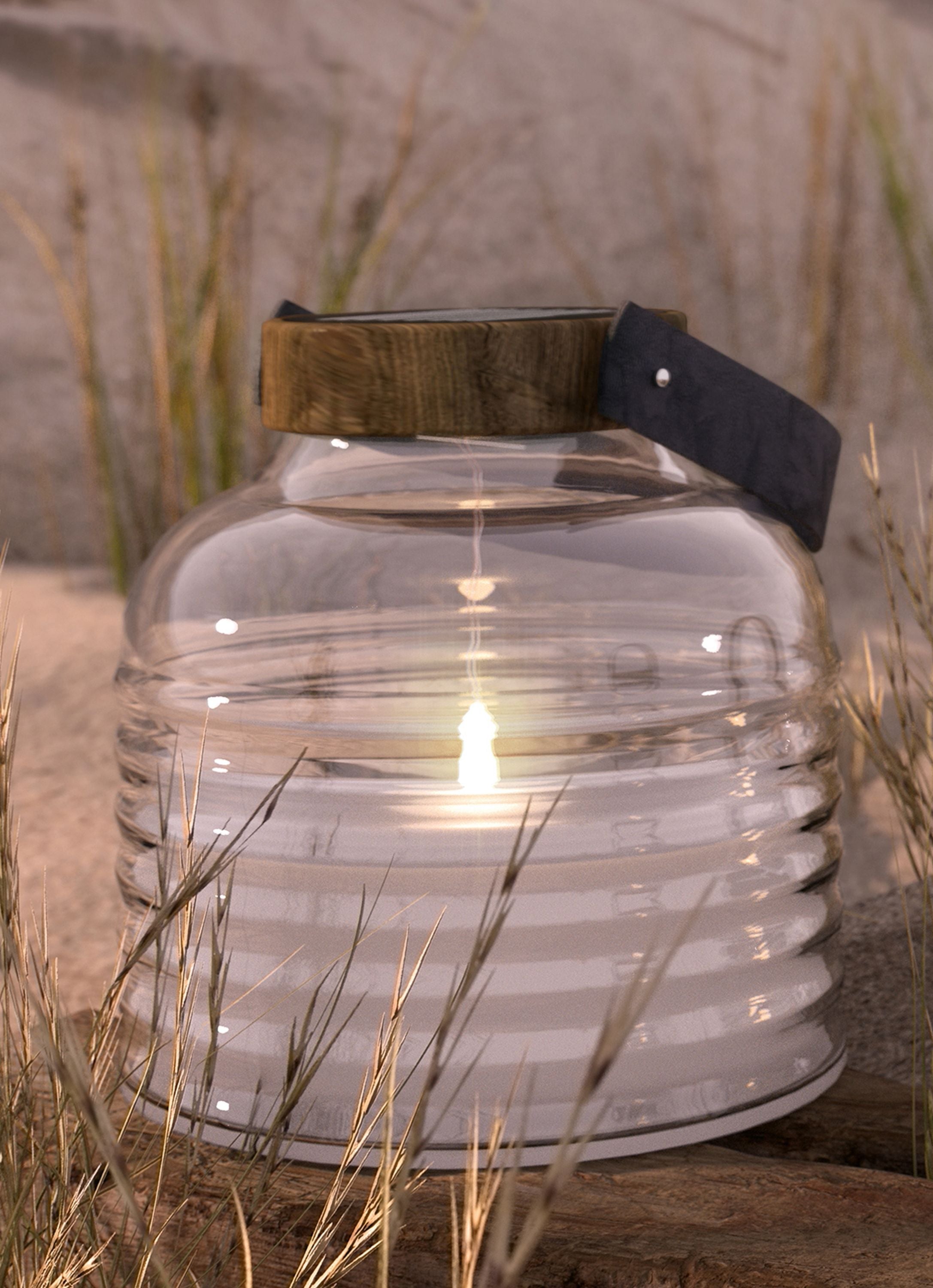 [product_category]-Sirius Aston Solar Jar øx H 20x20 Cm, Black/Brown-Sirius-5707310382691-38269-SIR-3