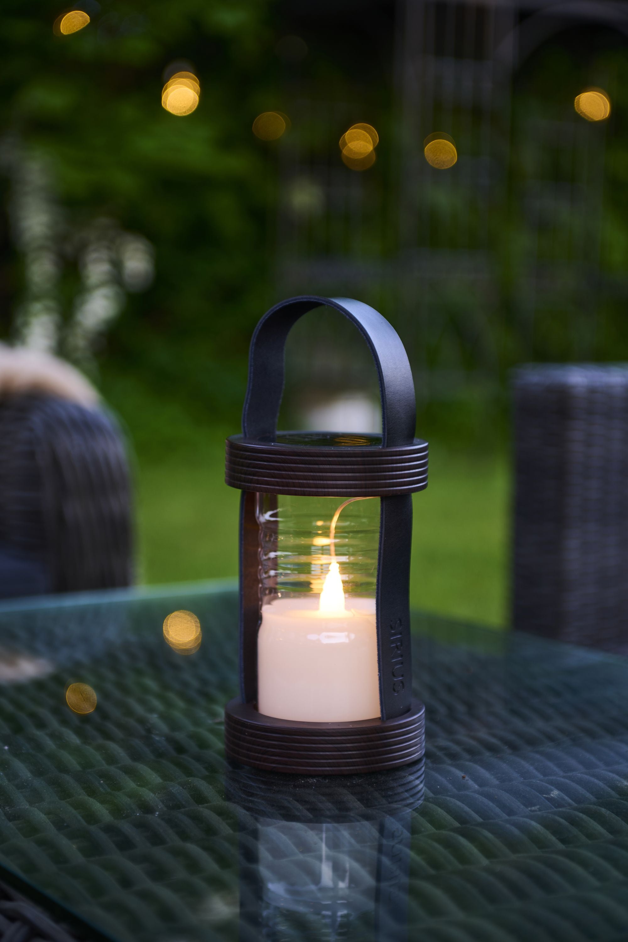 [product_category]-Sirius Aston Solar Lantern øx H 12x26,5 Cm, Black/Brown-Sirius-5707310382653-38265-SIR-6