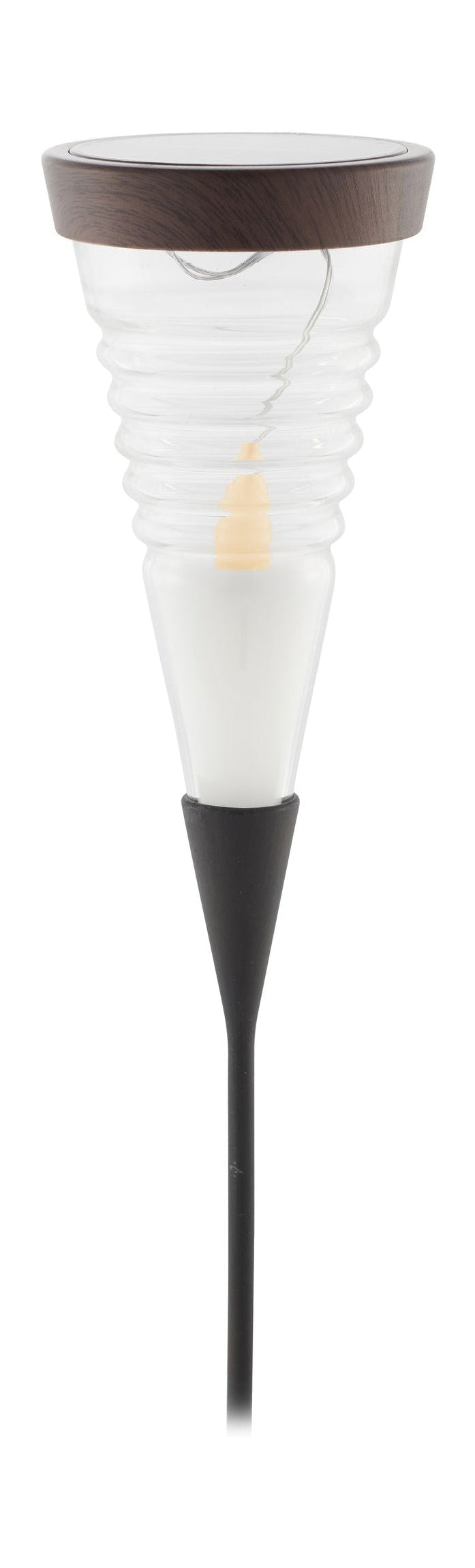 [product_category]-Sirius Aston Solar Torch øx H 9,6x45 Cm, Black/Brown-Sirius-5707310382660-38266-SIR-1