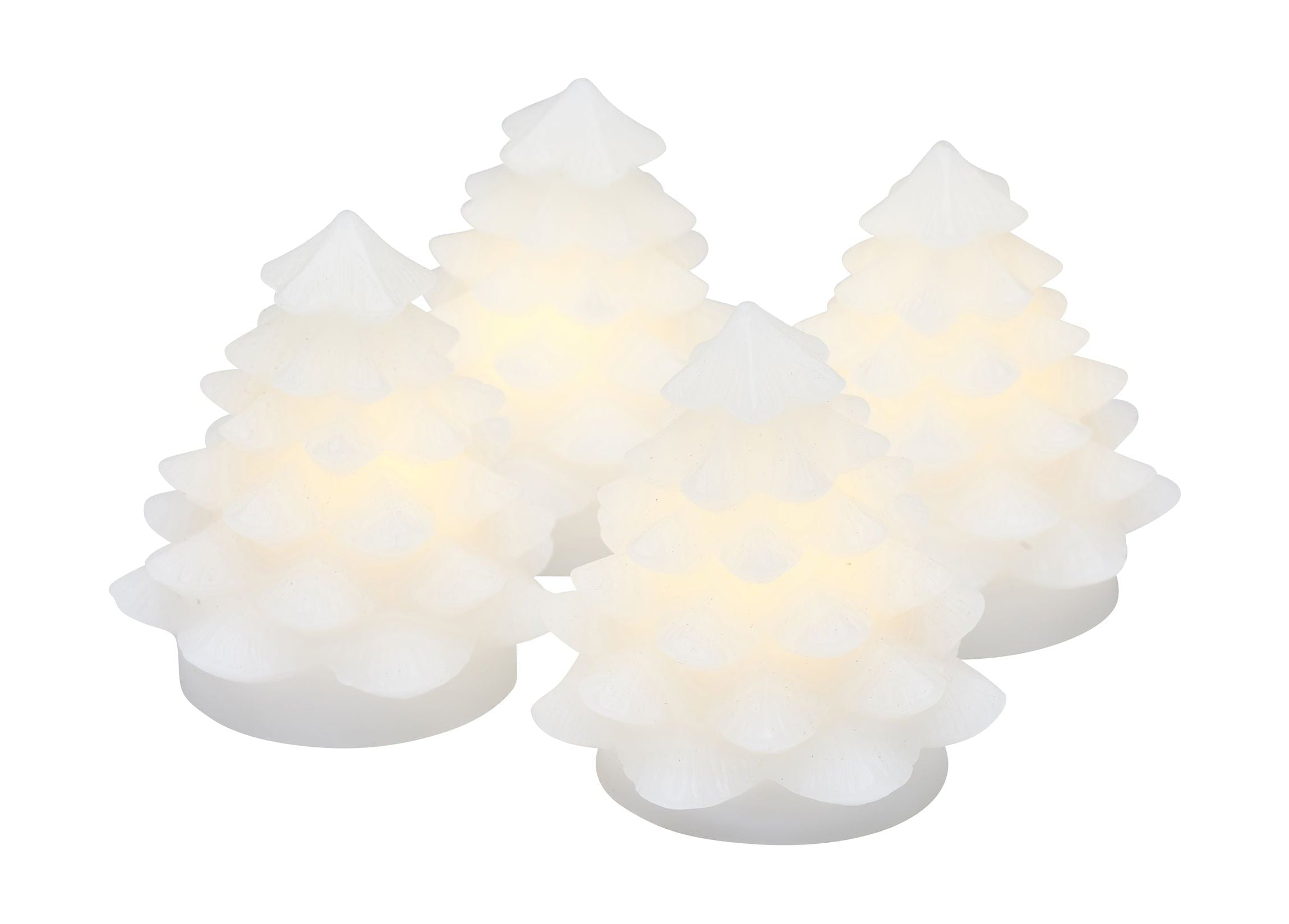 [product_category]-Sirius Carla Led Christmas Tree Mini White 4 Pcs, H7 Cm-Sirius-5707310132036-13203-SIR-1
