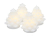Sirius Carla vedl vánoční strom Mini White 4 PCS, H7 cm
