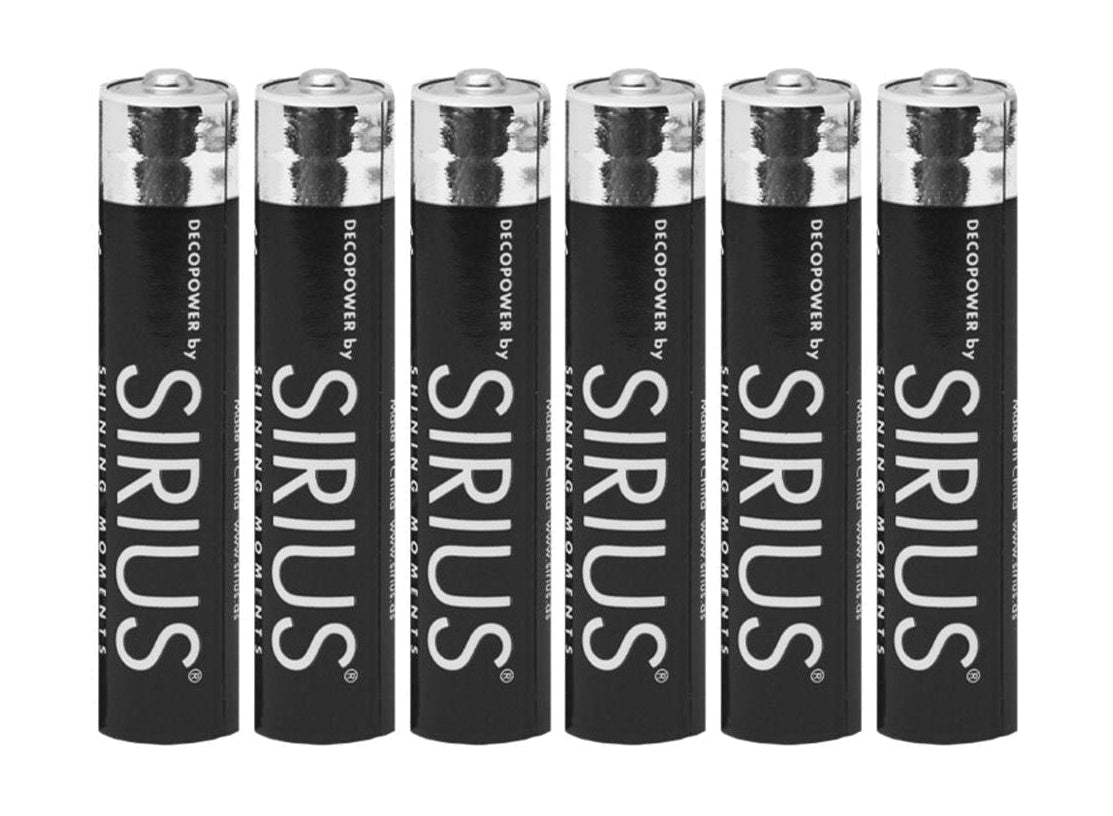 [product_category]-Sirius Deco Power Aaaa Batteries, 6pcs Set-Sirius-5707310888155-88815-SIR-1