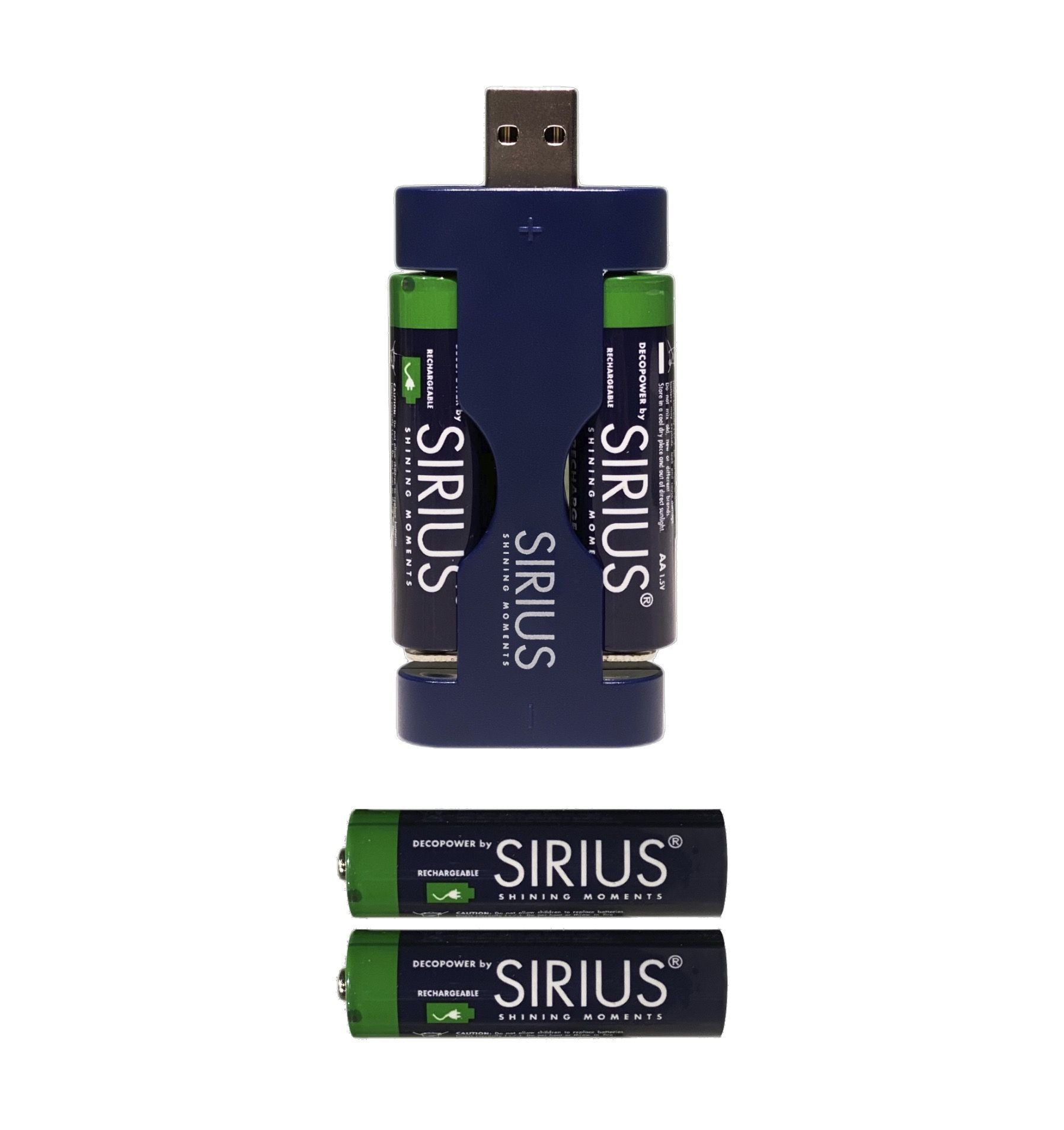 [product_category]-Sirius Deco Power Usb Charger Incl. 4x Aa Rechargeable Batteries-Sirius-5707310888049-88804-SIR-2