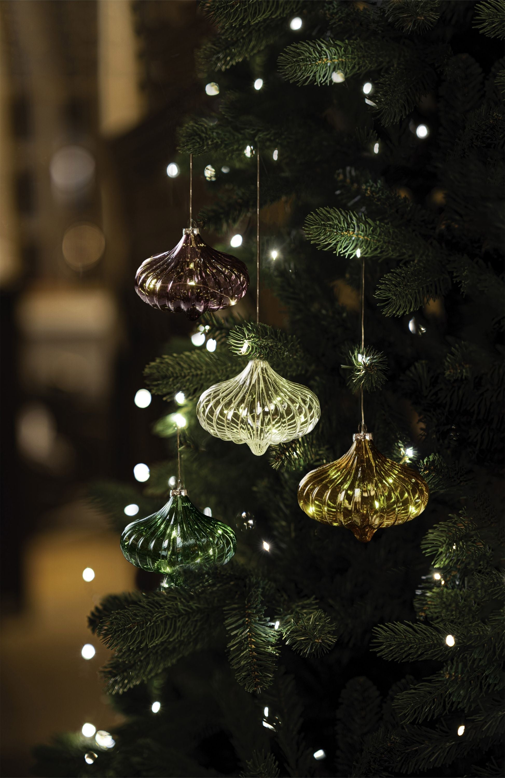 [product_category]-Sirius Dina Christmas Glass Ornament 5 Led, Green-Sirius-5707310376522-37652-SIR-2