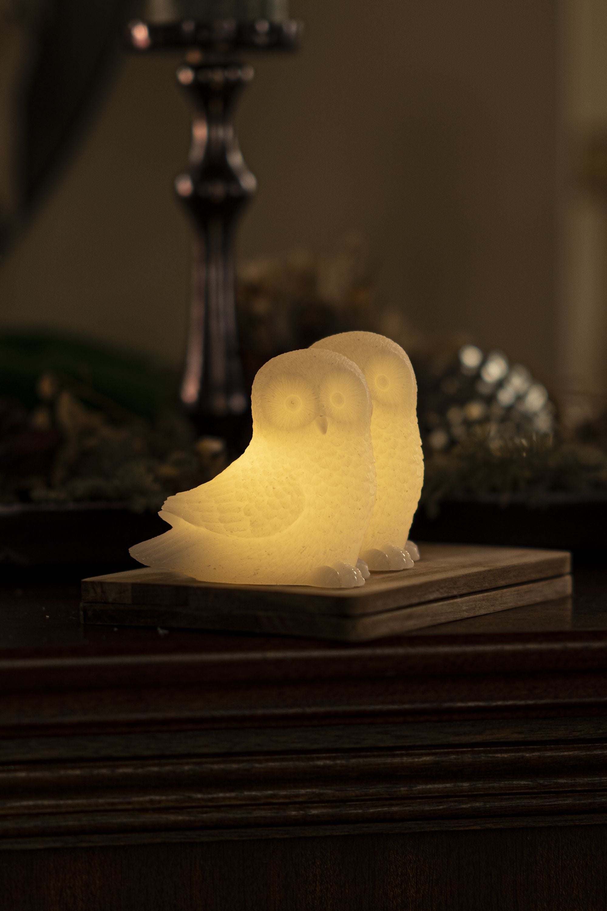 [product_category]-Sirius Ellen Owl Led Light 2 Pcs, White-Sirius-5707310133040-13304-SIR-5