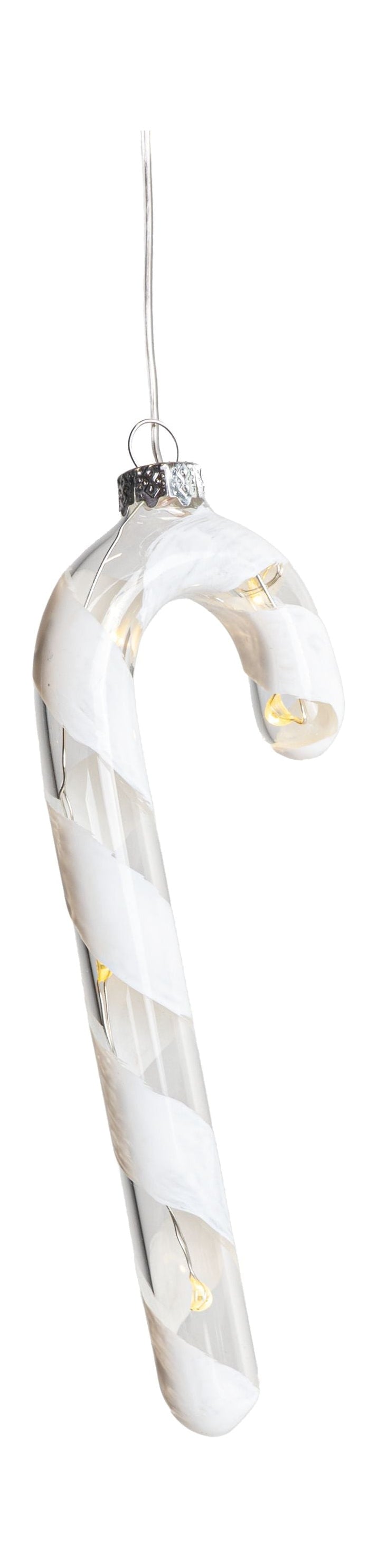 [product_category]-Sirius Hannah Candy Cane Ornament H14 Cm, Clear/White-Sirius-5707310376324-37632-SIR-1