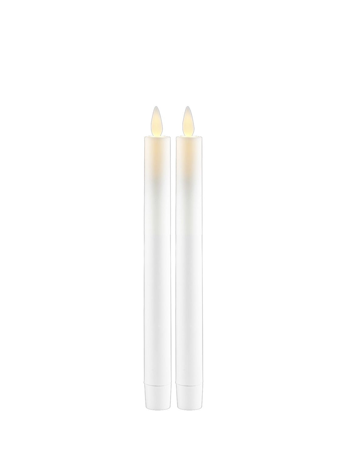 [product_category]-Sirius Sara Crown Led Candle 2 Pcs, White-Sirius-5707310811214-81121-SIR-2