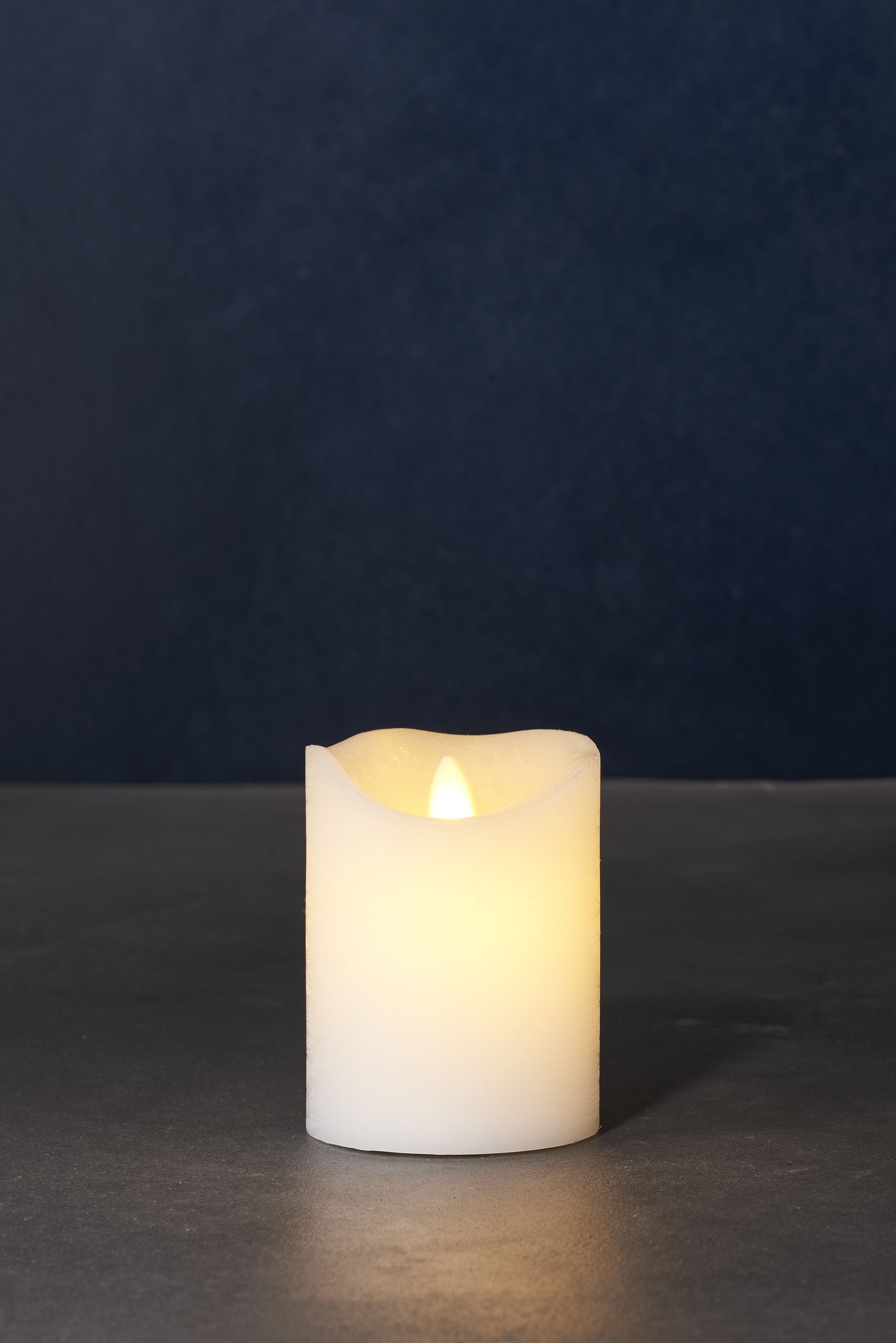 [product_category]-Sirius Sara Exclusive Led Candle ø7,5x H10cm, White-Sirius-5707310800706-80070-SIR-3