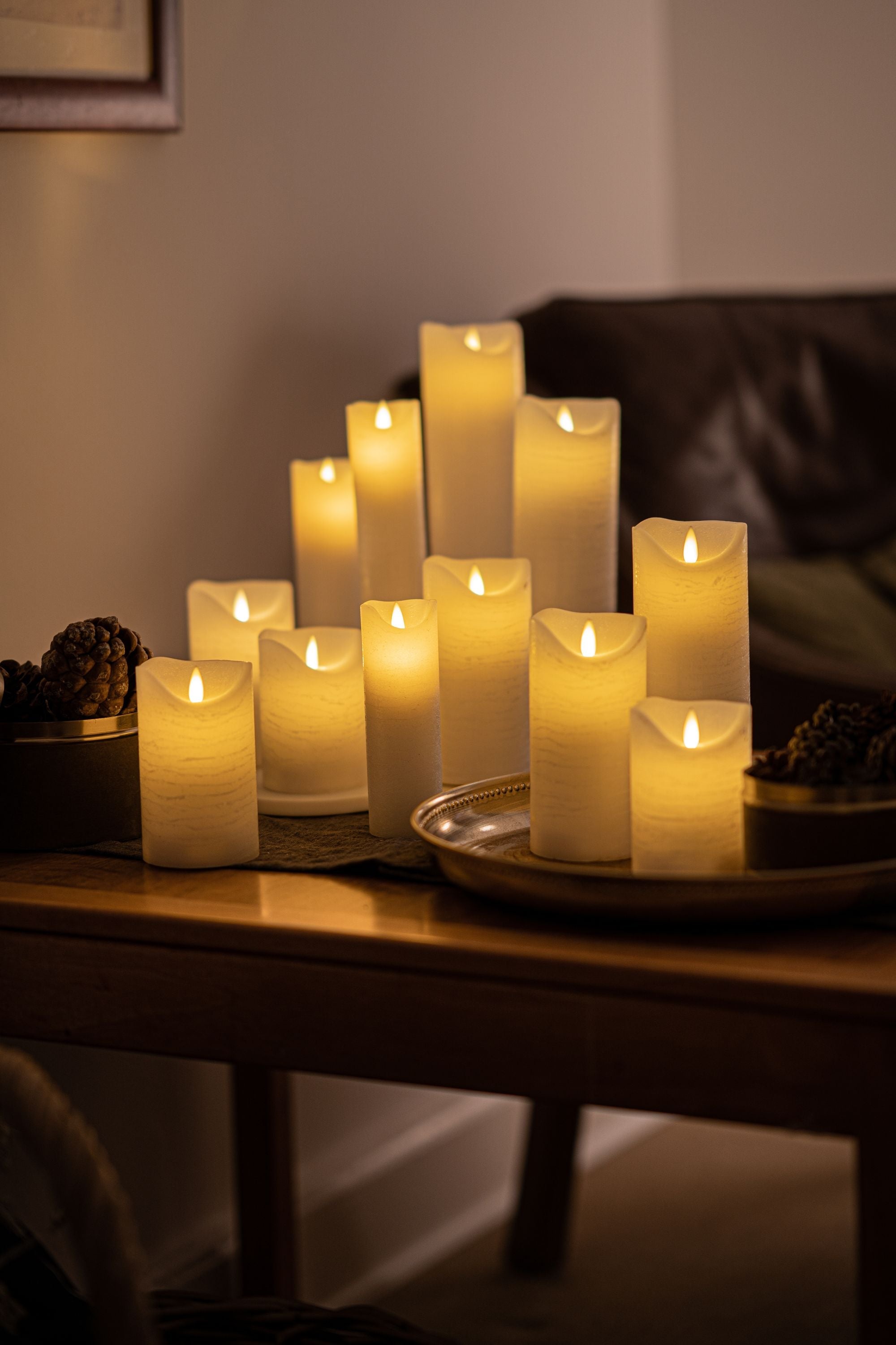 [product_category]-Sirius Sara Rechargeable Led Candle White Set With 3 ø: 7,5 H: 10,5/12,5/15 Cm-Sirius-5707310802342-80234-SIR-4