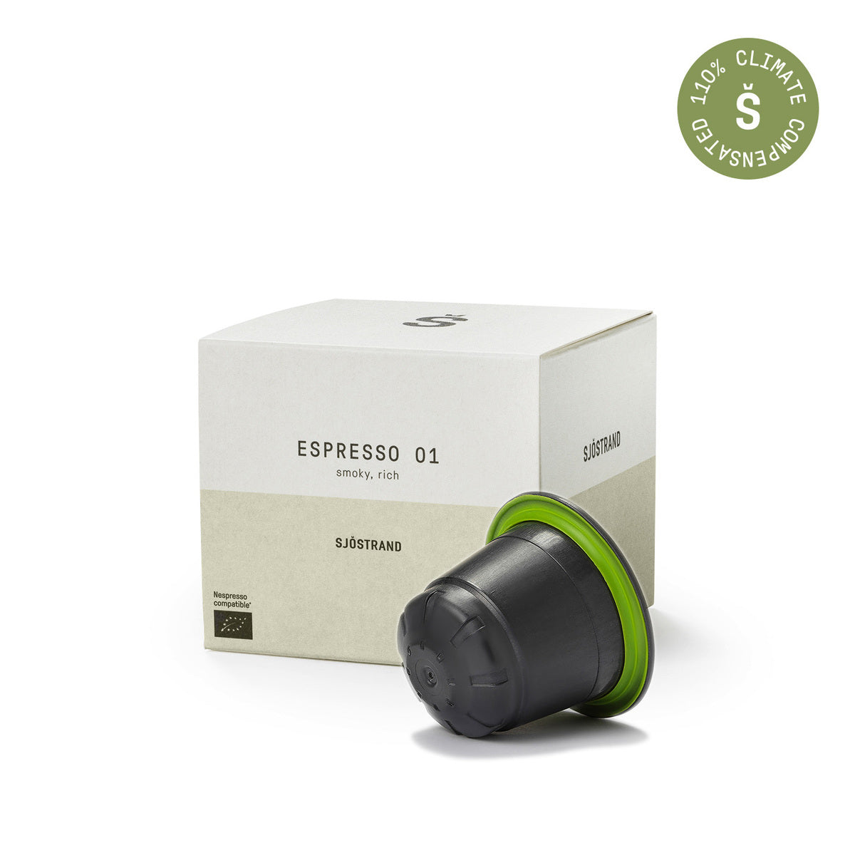 Sjöstrand Coffee Capsules 10 Pack, č. 1 Espresso