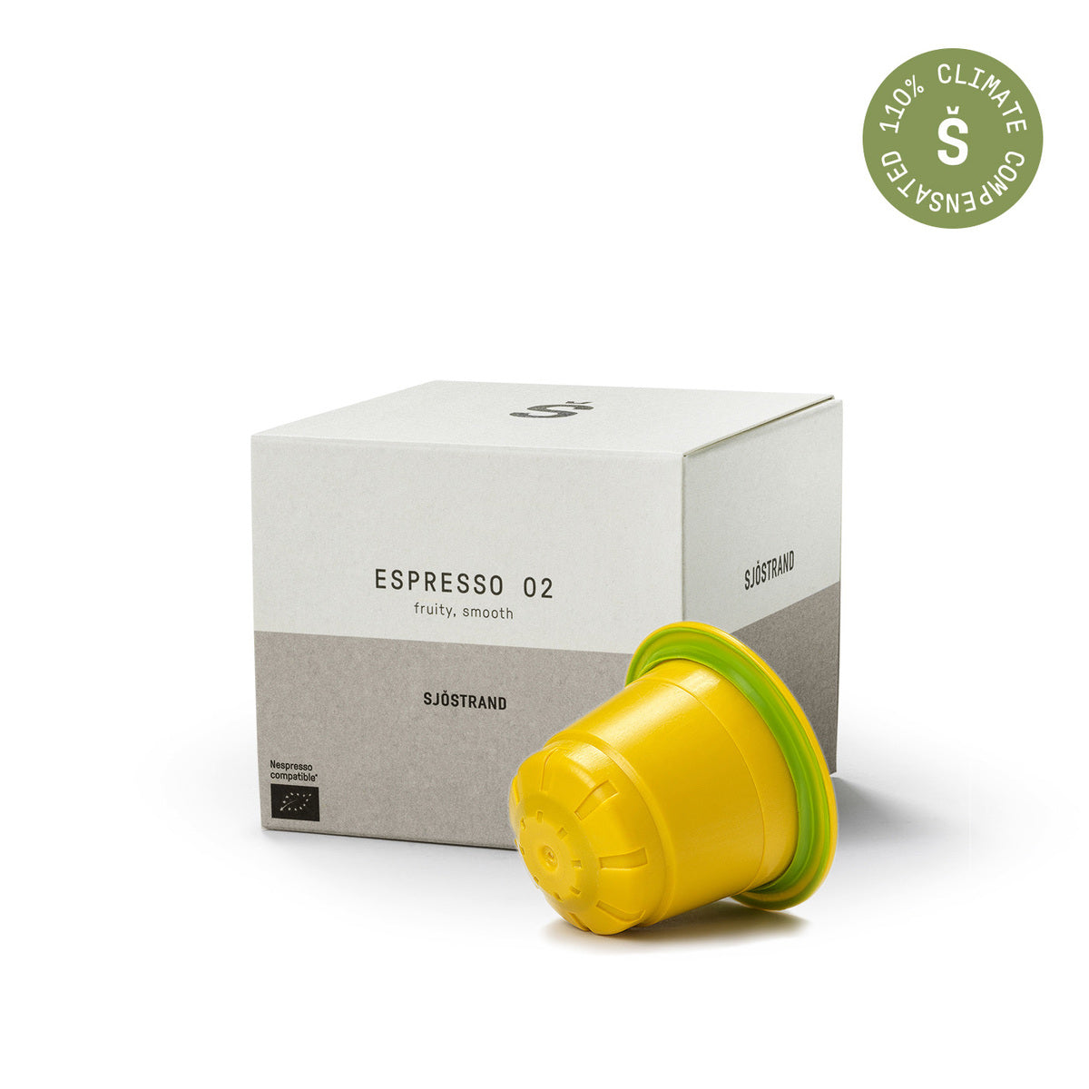 Sjöstrand Coffee Capsules 10 Pack, č. 2 Espresso