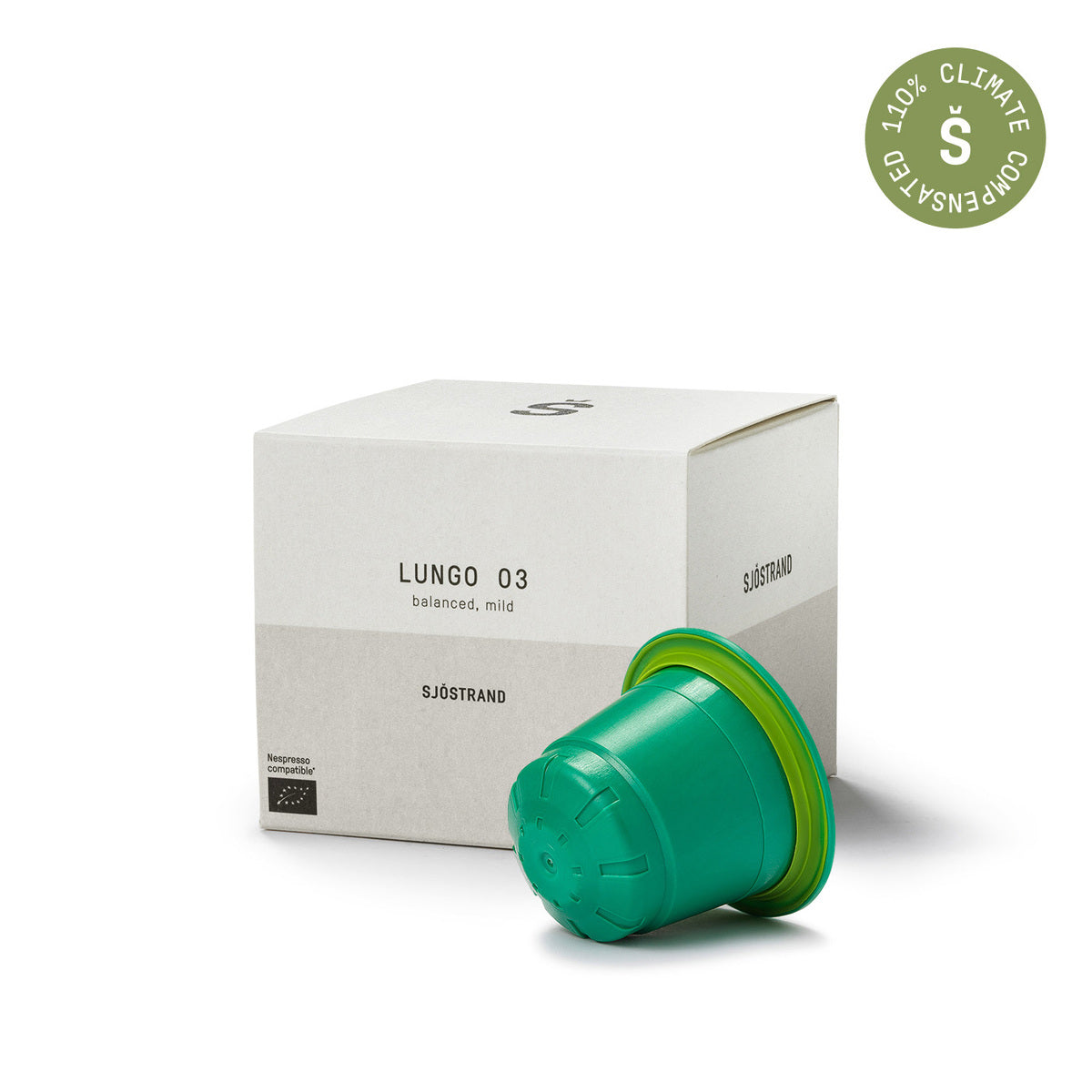 Sjöstrand Coffee Capsules 10 Pack, č. 3 Lungo