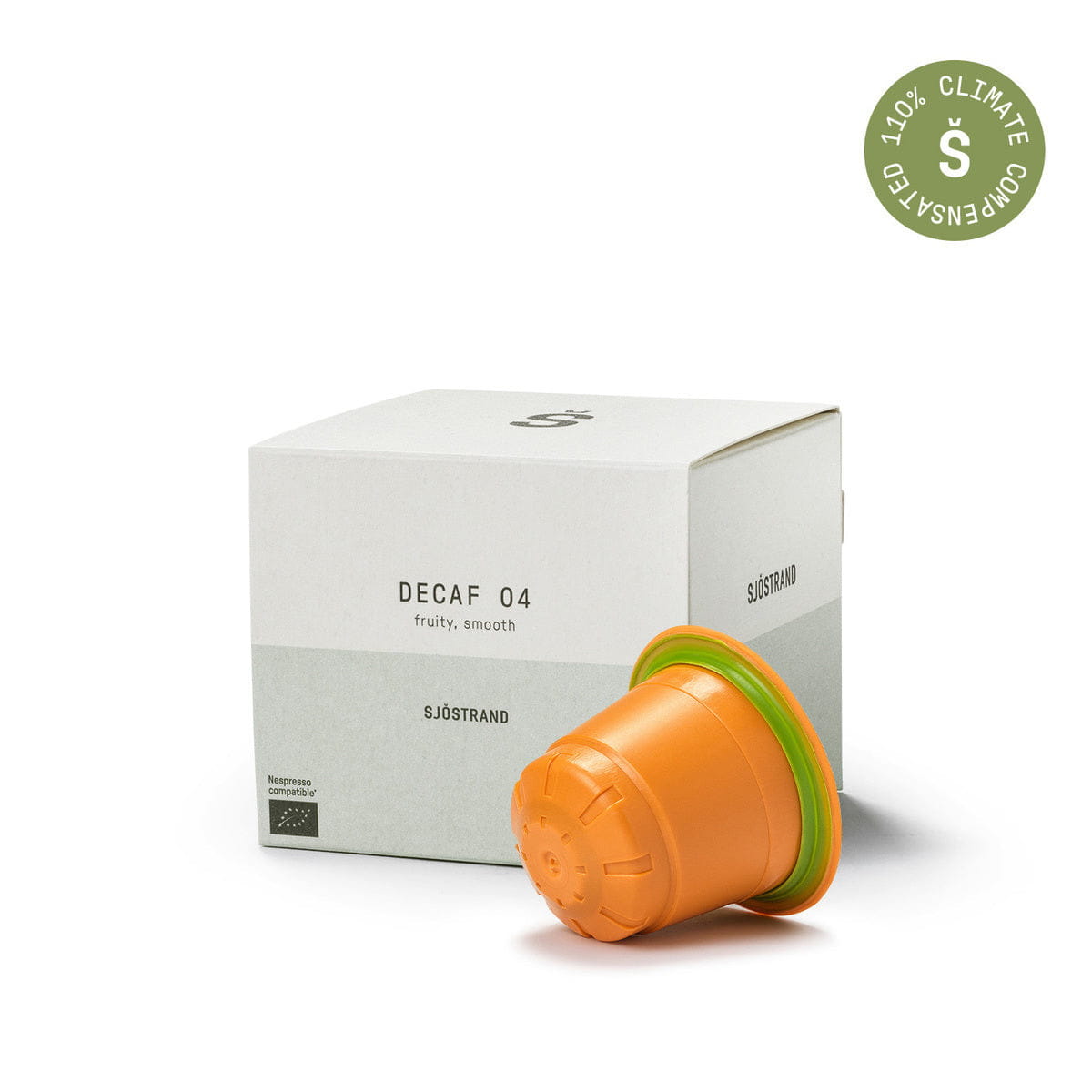 Sjöstrand Coffee Capsules 10 Pack, č. 4 Espresso Decaf